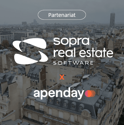 Apenday x Sopra Real Estate Software : un partenariat pour la prise de rendez-vous en gestion locative